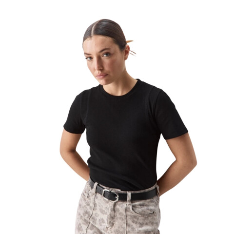REMERA AGAVE S-XXL NEGRO