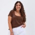 Remera Manuc Chocolate