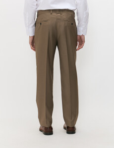 080972 PANTALON HARRINGTON LABEL Tostado