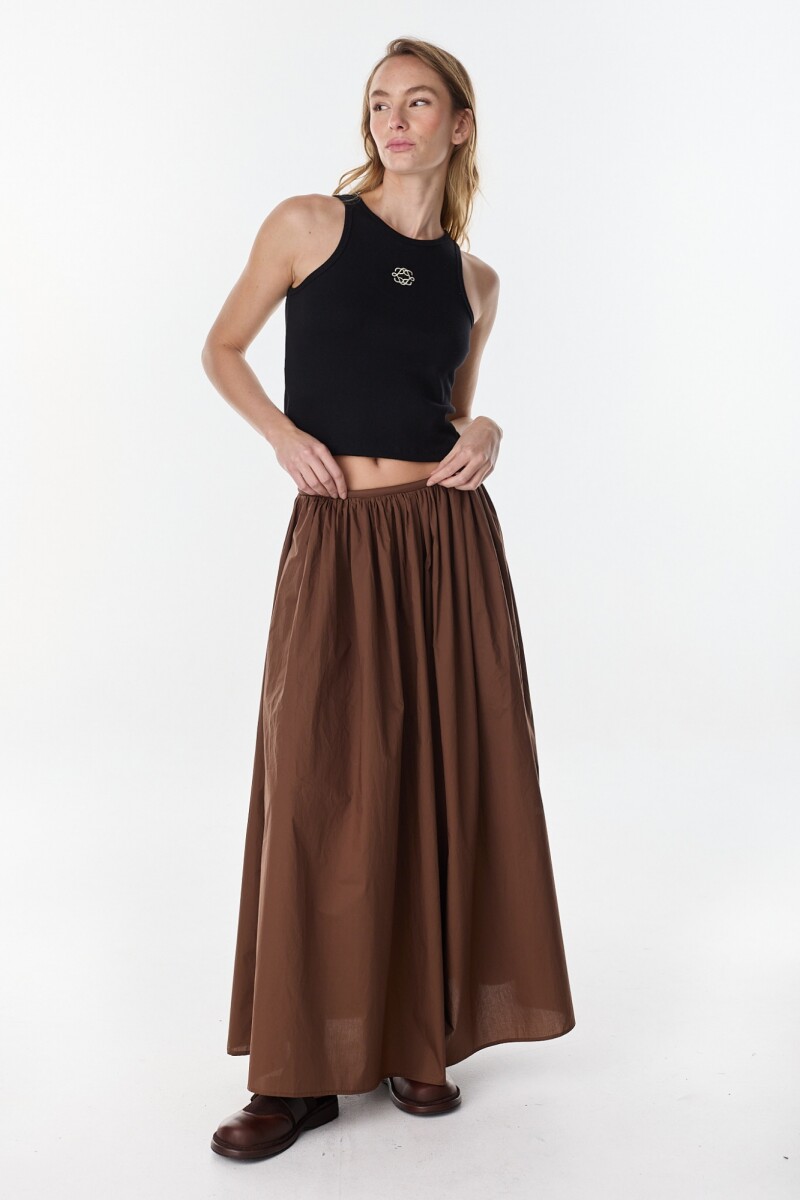 Pantalon Chia Marron