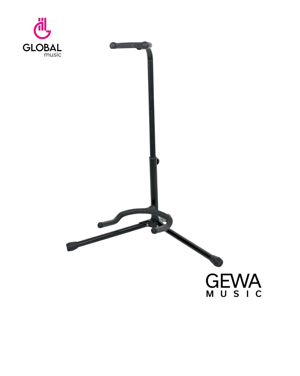PURE GEWA Soporte de Guitarra FX Clásico Negro 