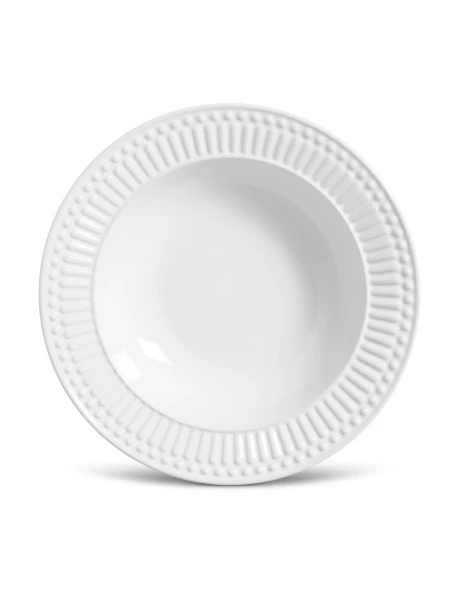 PLATO HONDO CERAM RAVENA ROMA BLANCO PORTO D22CM PLATO HONDO CERAM RAVENA ROMA BLANCO PORTO D22CM