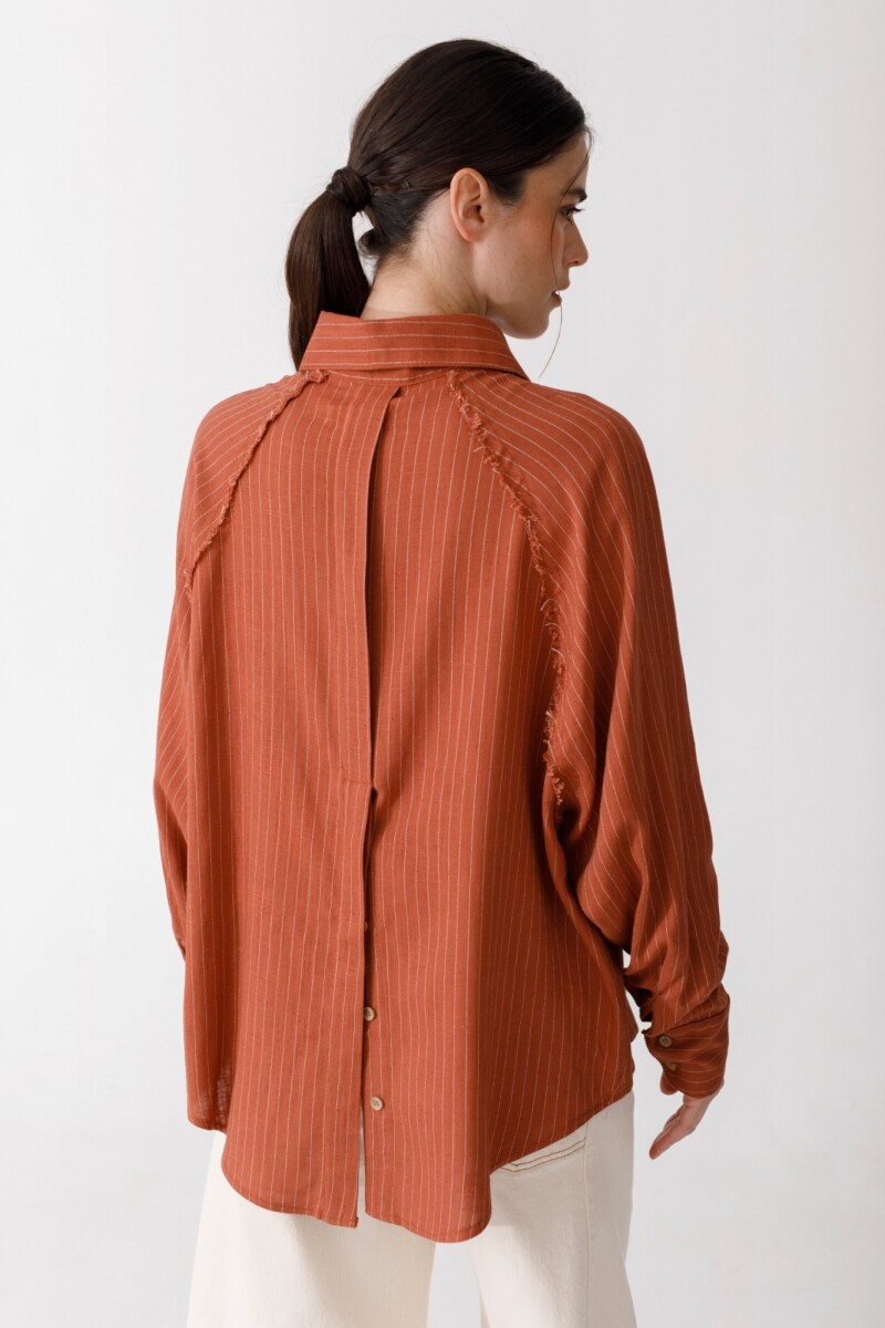 CAMISA RAGLAN Rayas Terrac