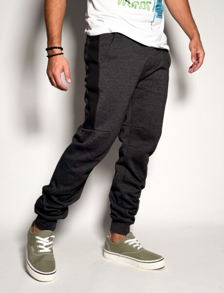 Jogger de algodon con puño Etan Topo