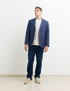 110577 SACO HARRINGTON LABEL Azul