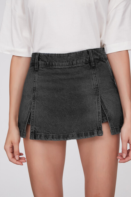 Falda Cardib Gris Oscuro