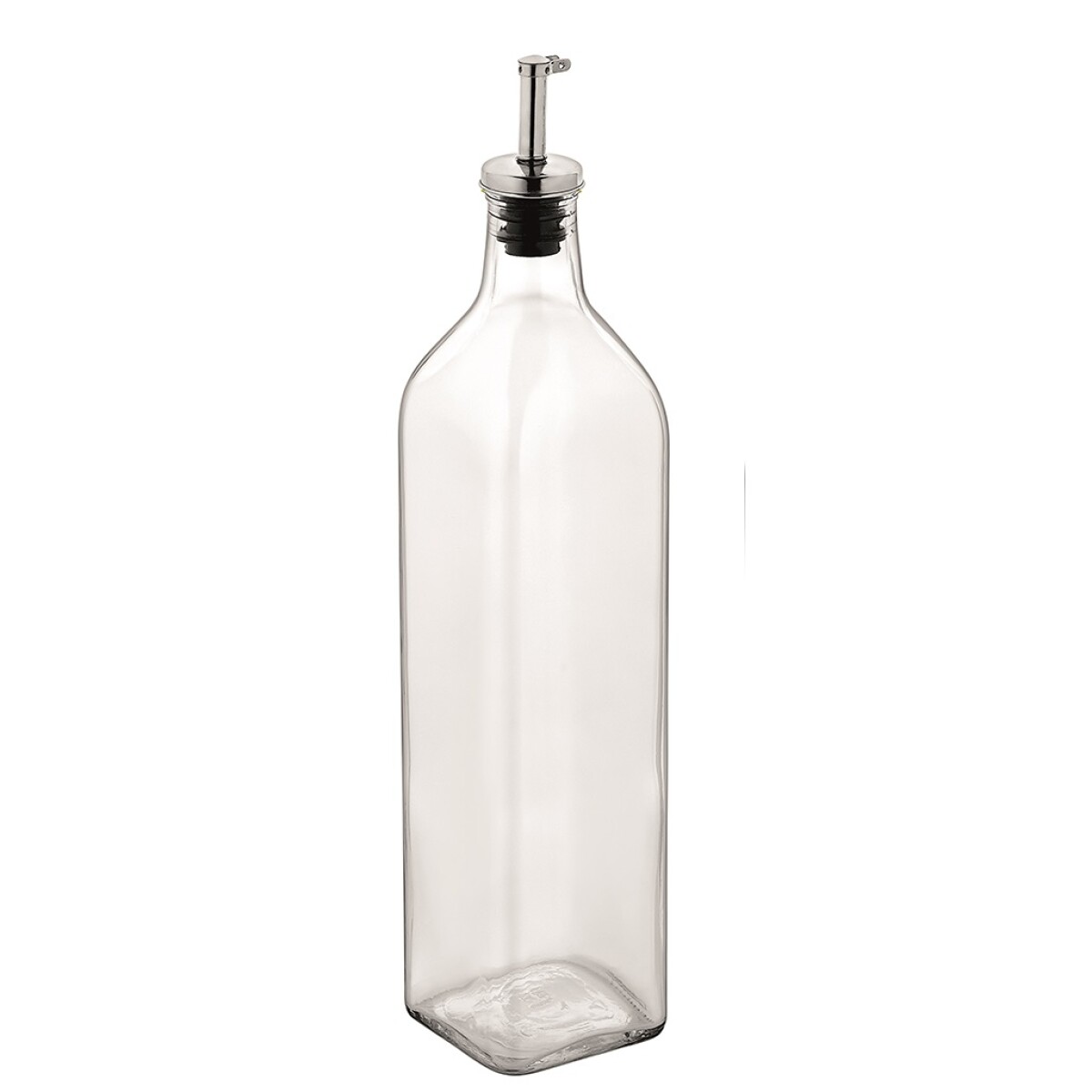 Aceitera de Vidrio 750 ml con Tapa Dosificadora de Metal – Voca Renga 