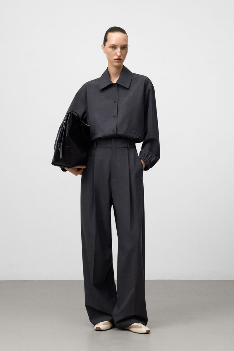 PANTALÓN Gris Melange