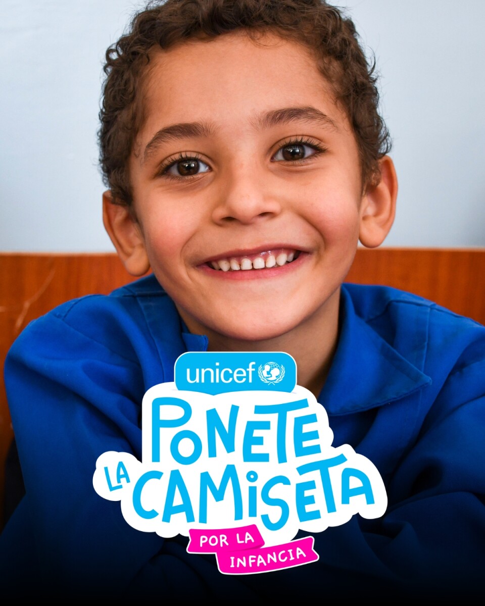 ¡Ponete la camiseta por la infancia! 