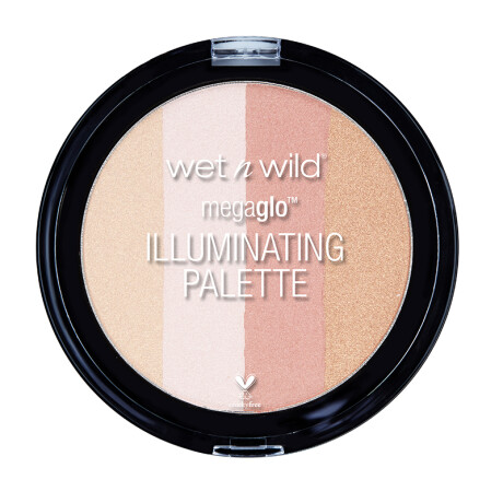 Wet N Wild Polvo Iluminador Megaglo Palette 4 tonos Wet N Wild Polvo Iluminador Megaglo Palette 4 tonos