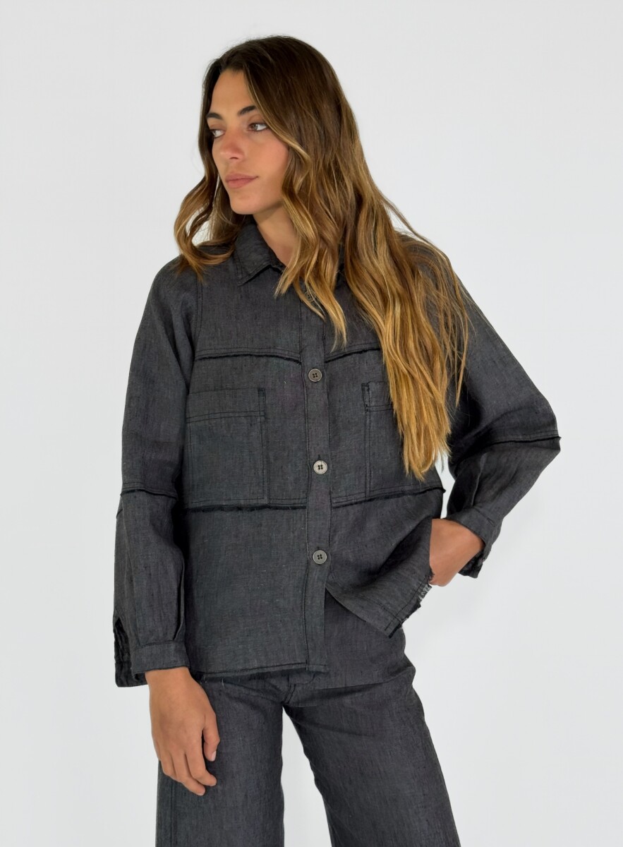 CHAQUETA RUFINA - NEGRO 