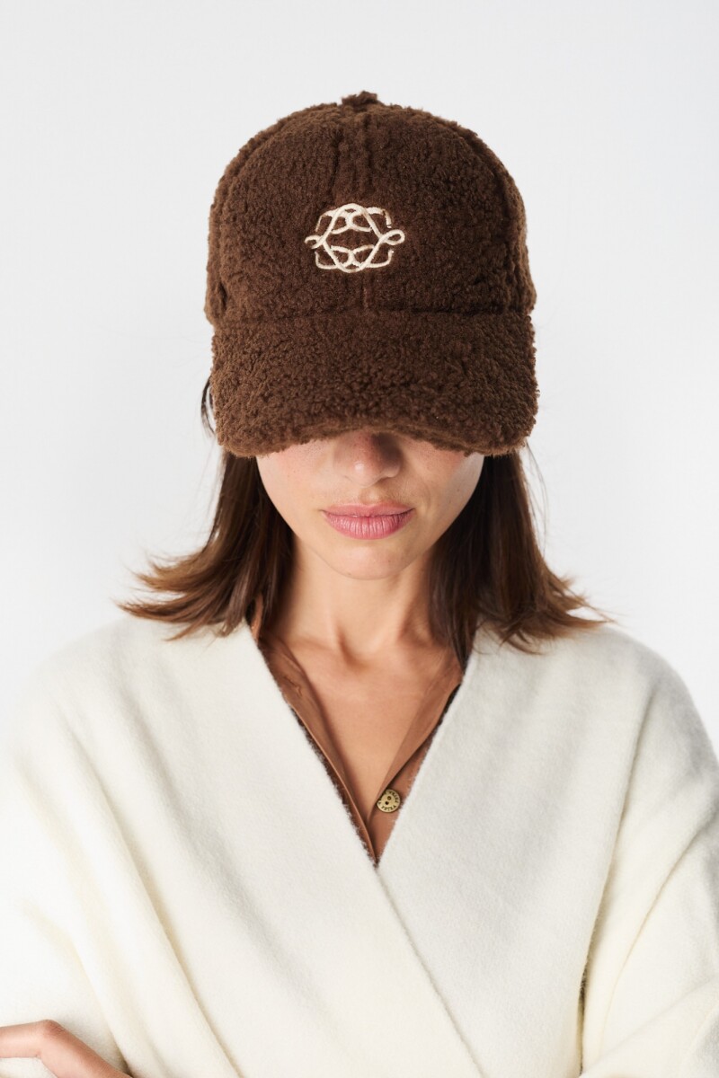 Gorro Fluffy - Marron 