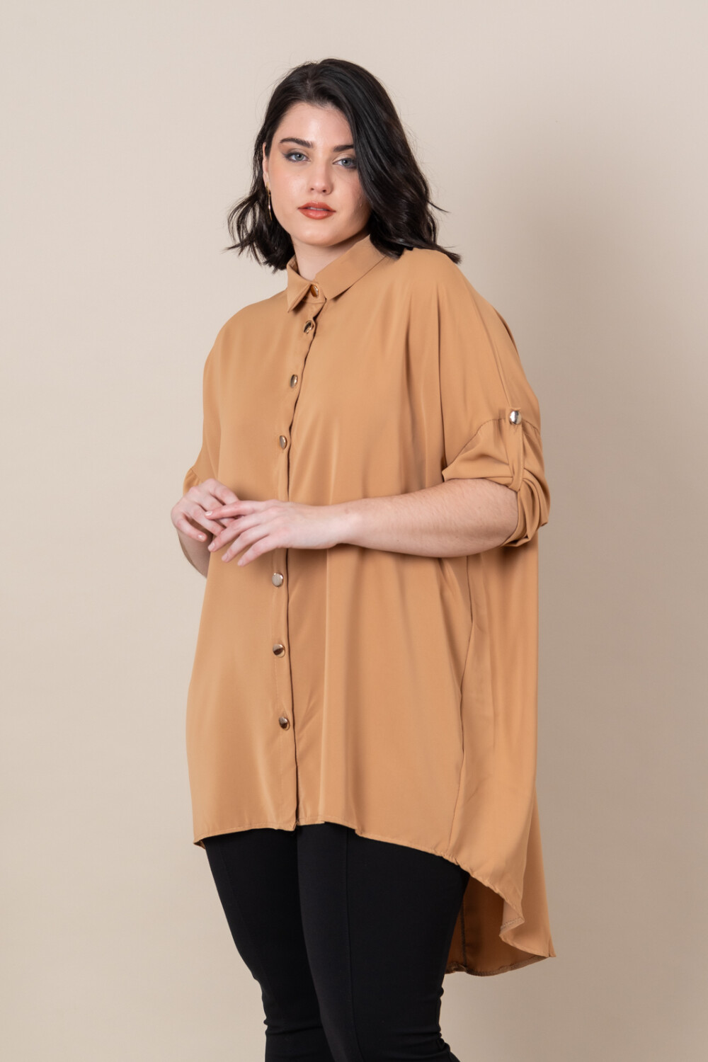 CAMISA SIENNA Camel
