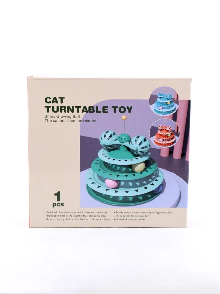 JUEGO INTERACTIVO GATO VERDE AQUA
