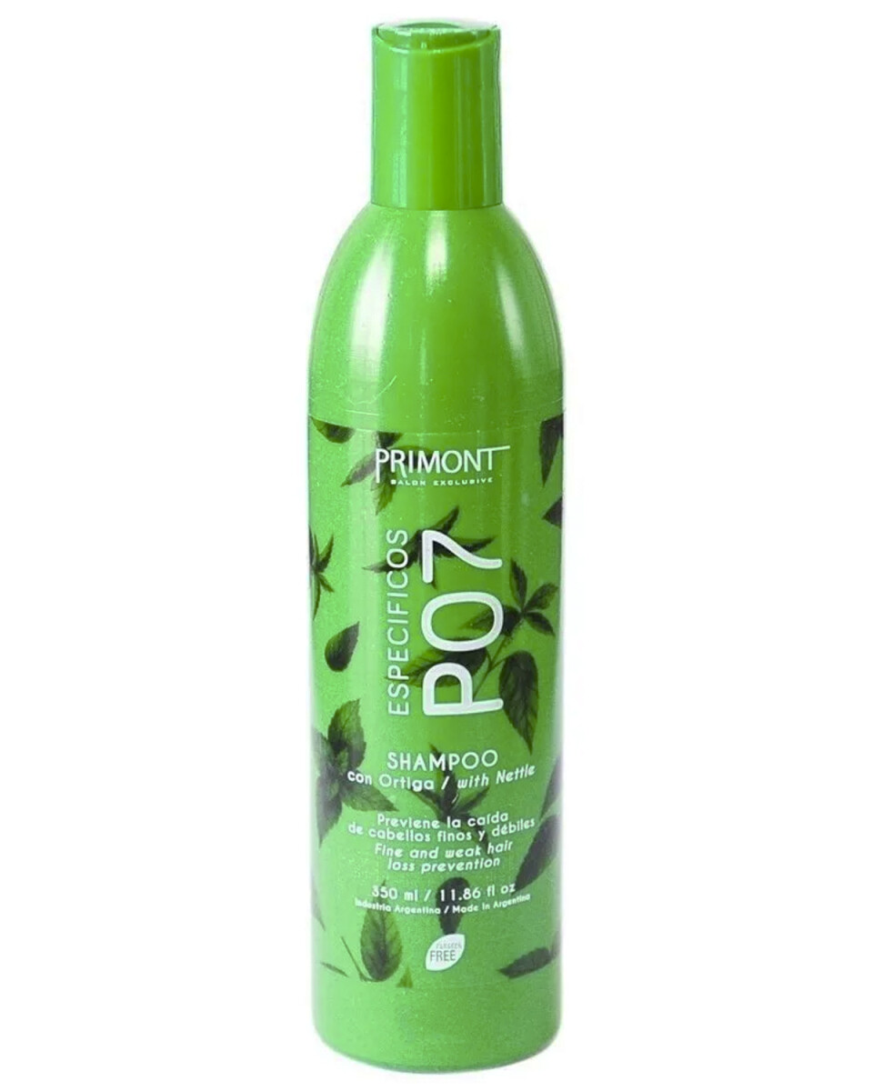 Shampoo anti caída Primont con ortiga de 350ml 