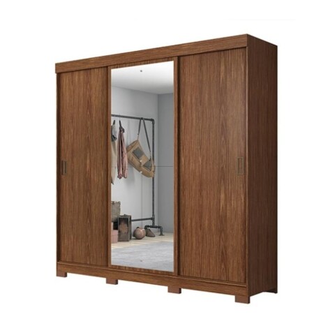 Ropero Notável NT5020 3 Puertas Corredizas Castaño Ropero Notável NT5020 3 Puertas Corredizas Castaño