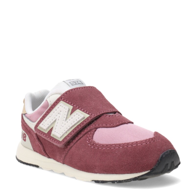 Championes de Niños New Balance 574 Infantil Rojo - Rosado