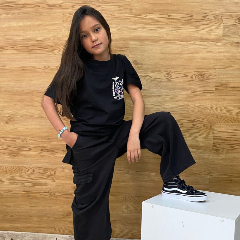Cargo Ancho Be You Negro