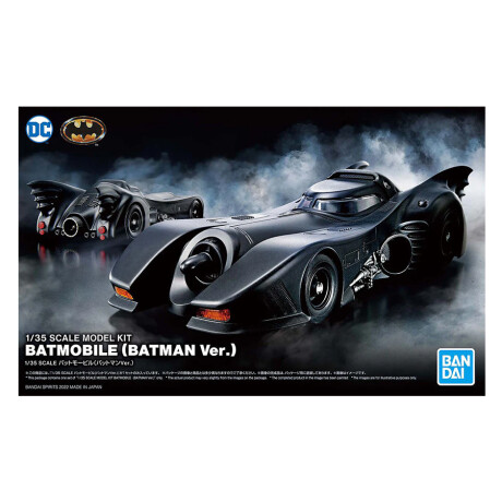 Batmobile (Batman Ver.) "BATMAN", Bandai Hobby 1/35 Scale Model Kit (Requiere Armado) Batmobile (Batman Ver.) "BATMAN", Bandai Hobby 1/35 Scale Model Kit (Requiere Armado)