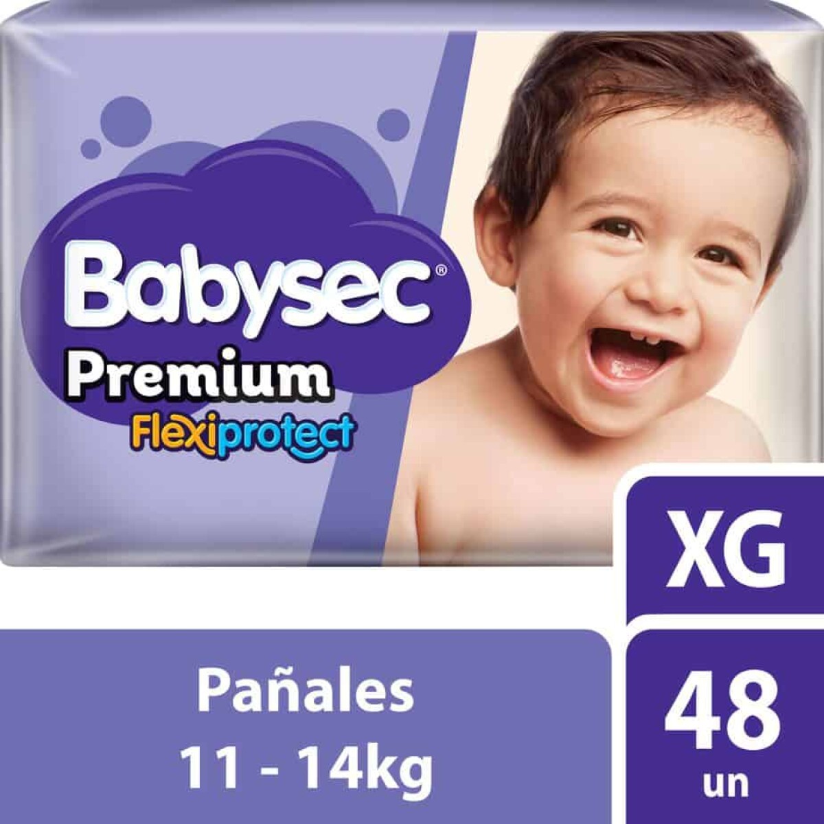 Pañales Babysec Premium Xg X 48 