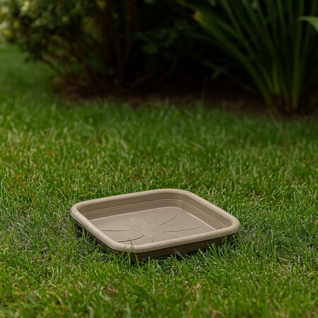 PLATO DE MACETA CUADRADO N1 842 ARENA ARENA