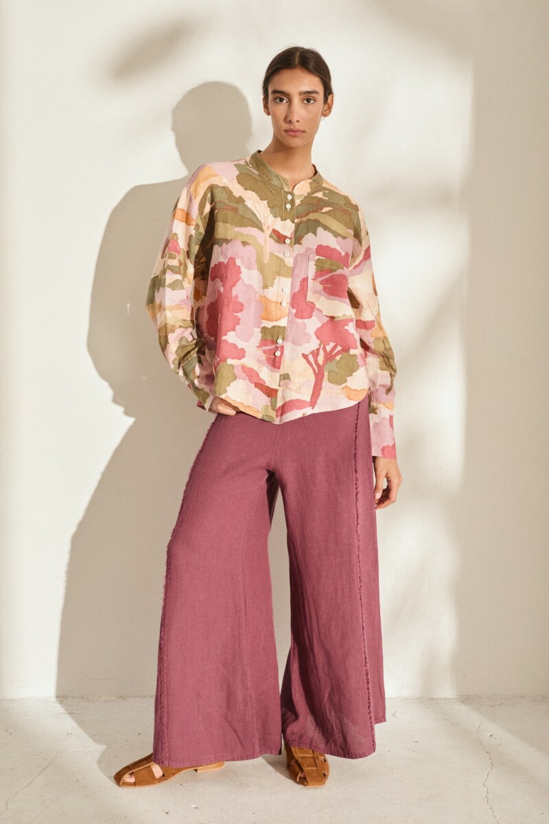 PRE VENTA CAMISA REMO PRINT Tierra