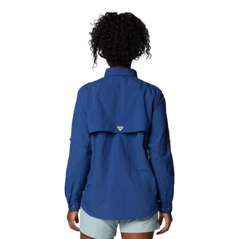 Camisa Bahama II Mujer CARBON/ NOCTURNAL TIGER