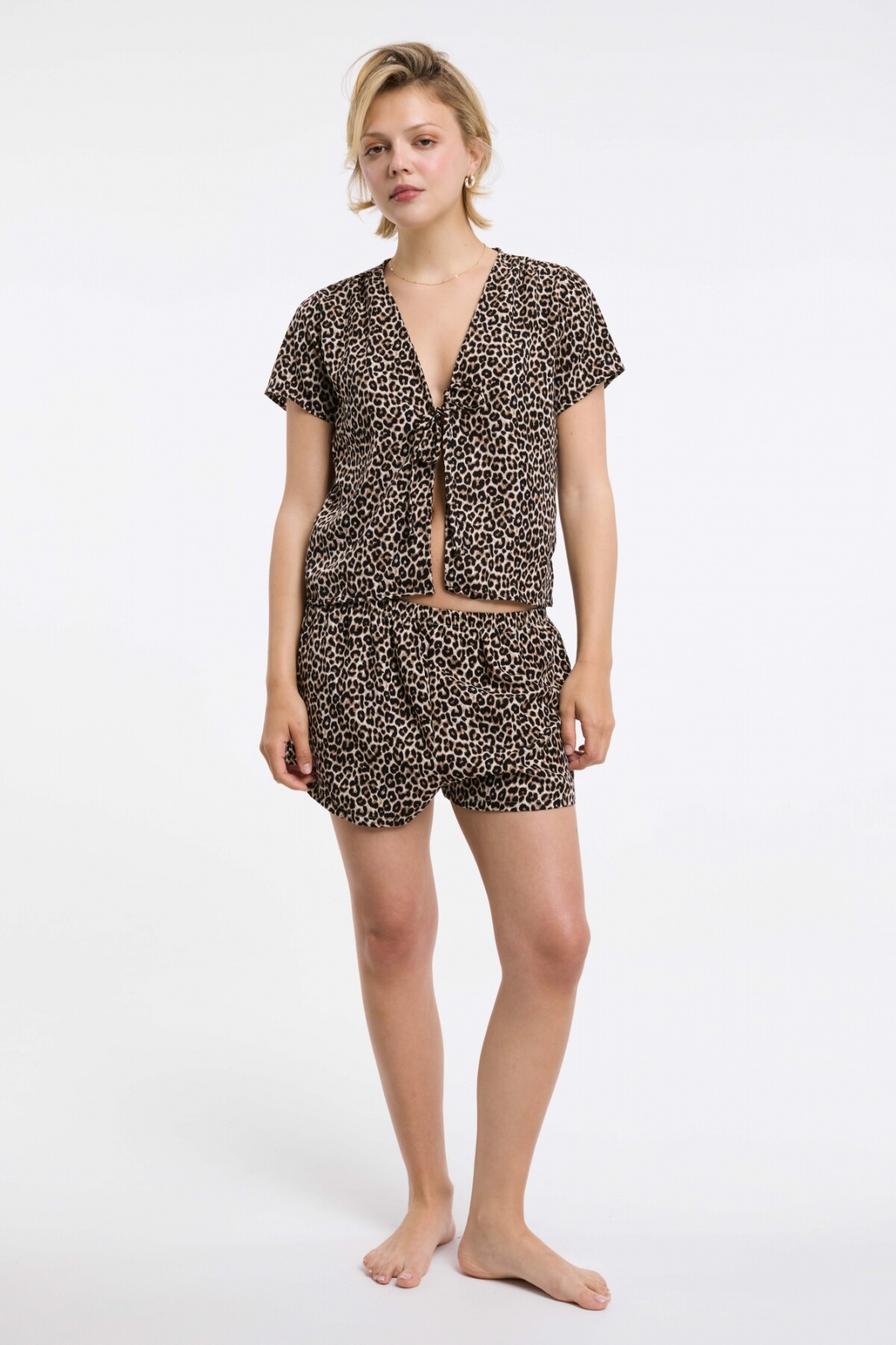 Top Neema Leopardo
