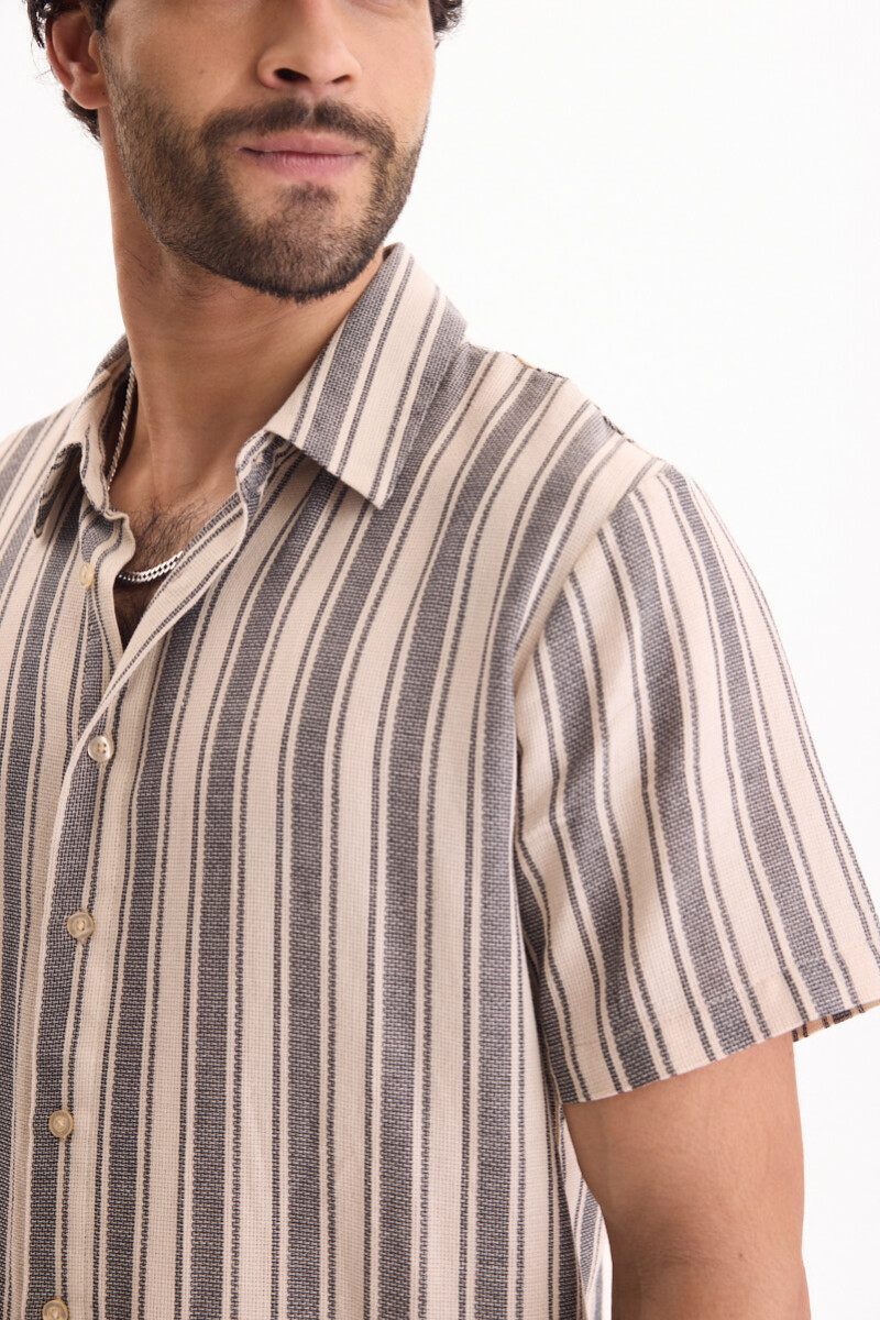 Camisa Resort Gris