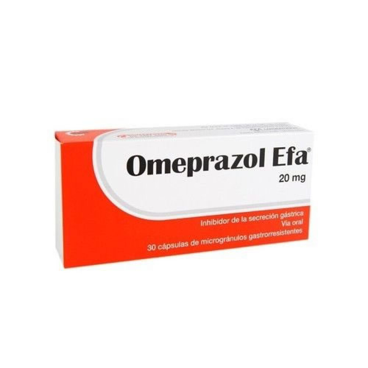 Omeprazol EFA 20 mg x30 Cápsulas | Tratamiento de Acidez y Reflujo