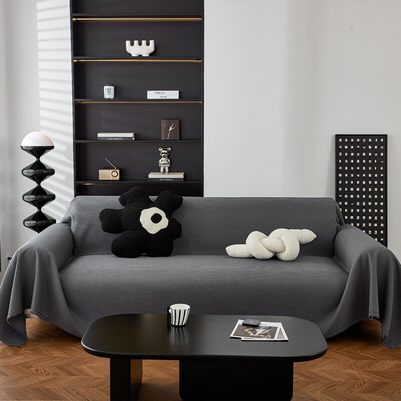 Manta sillon y cama 180x280cm gris