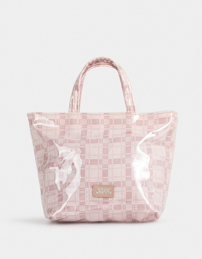 Luncheras Lunchera Formato Bolso "back To School" - Estampado Escoces