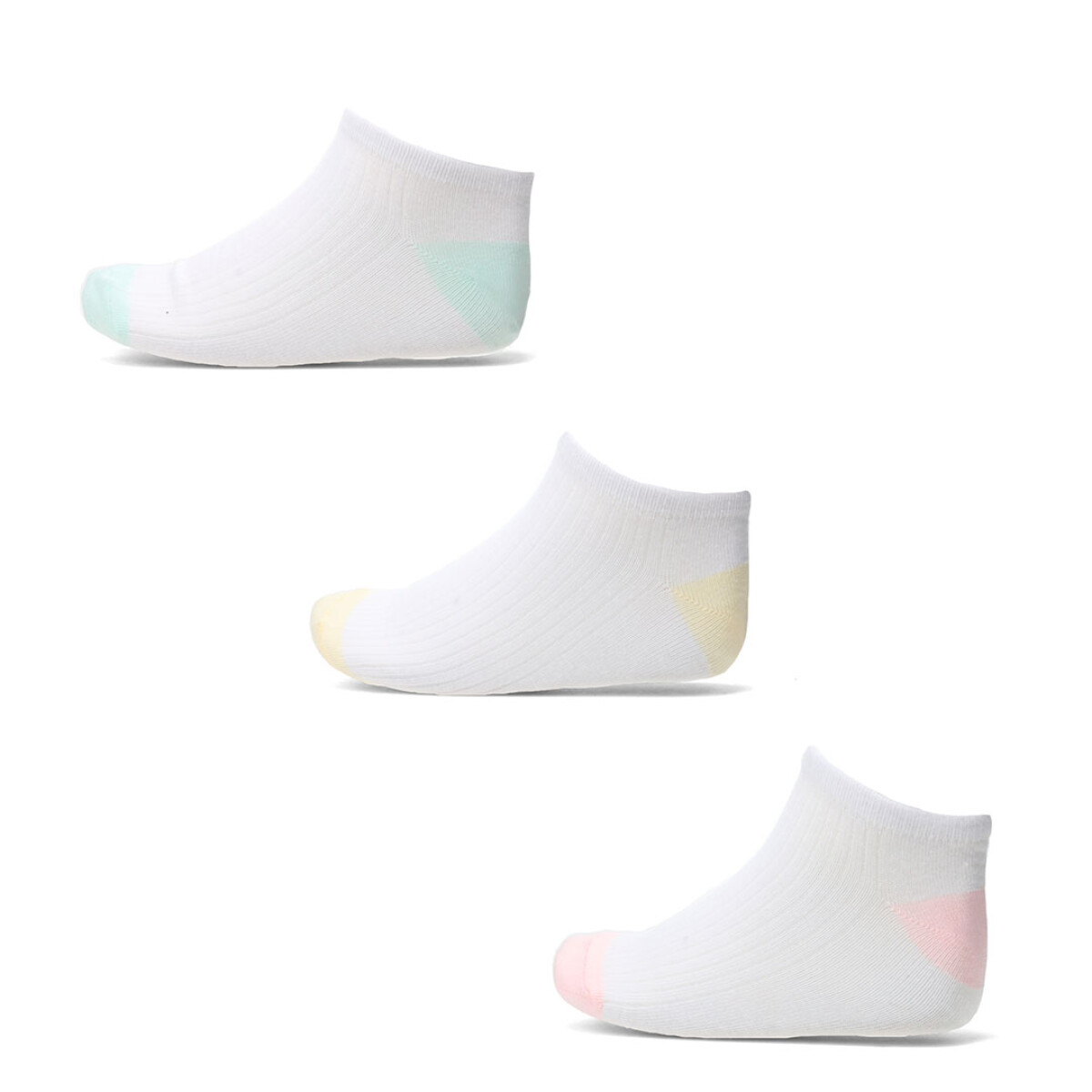 Medias de Mujer Miss Carol Solid - Blanco 