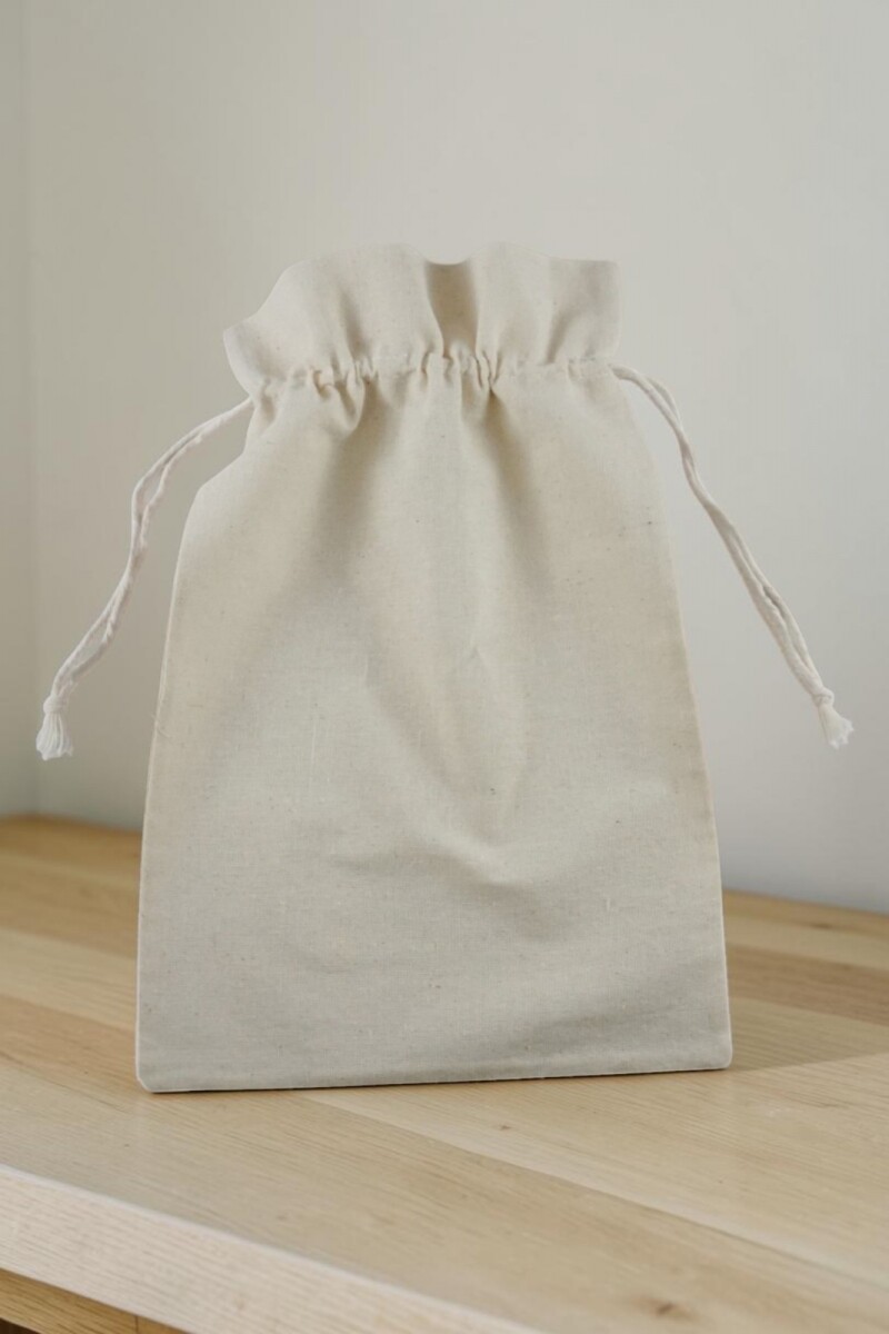 Bolsa tela lienzo 25x35 cm 
