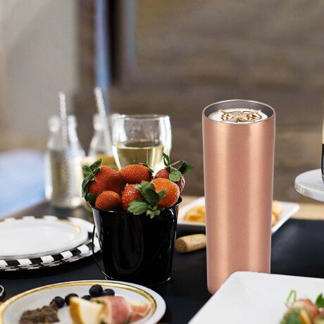 Vaso Termo Viaje Térmico 500Ml Acero Inoxidable Tapa Sorbito Cobre