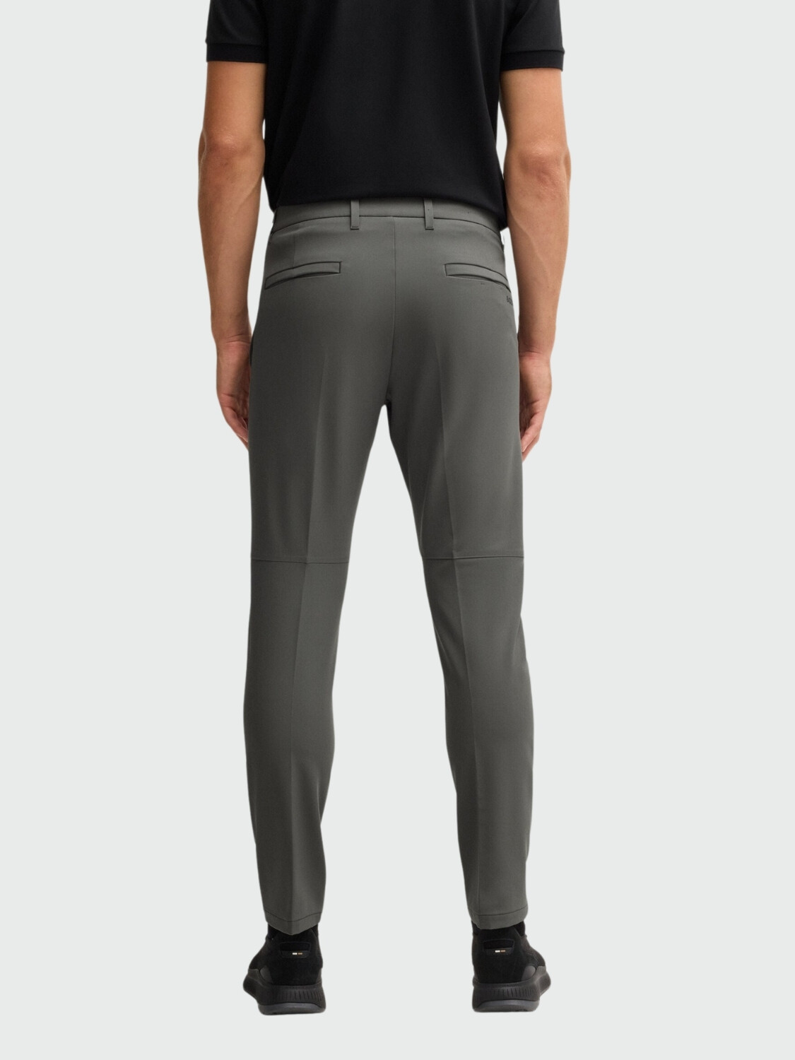 HUGO BOSS Pantalones T_Commuter-Reg Gris