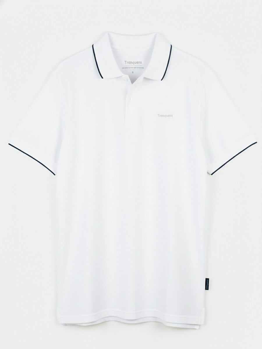 Remera Polo Tranquera - Blanca 