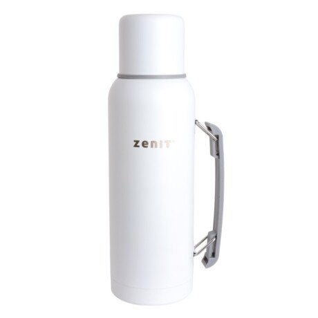 Termo Zenit Acero Inoxidable 1L Con Manija BLANCO