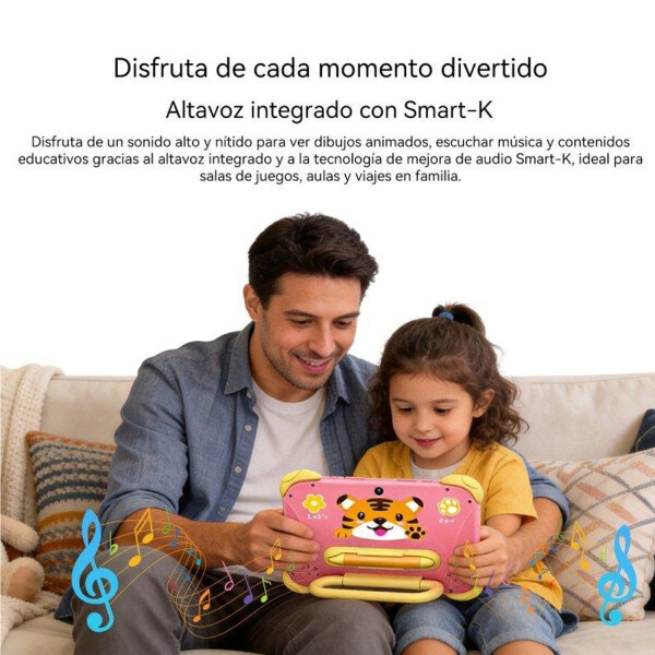 Tablet Blackview Link Mini Kids 3gb Ram 32gb Lápiz ROSA