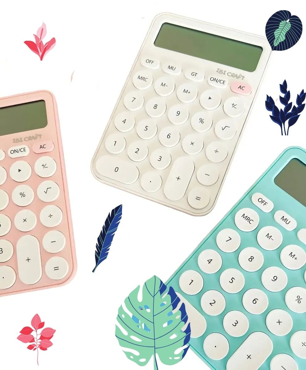 MAQUINA CALCULADORA IBICRAFT TENDANCE 