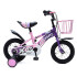 Bicicleta Infantil Yjtong Rod 12 Canasto Parrilla Rueditas Rosa 1