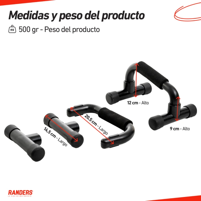 Barras Push Up Fijas Para Flexiones Lagartijas Randers Barras Push Up Fijas Para Flexiones Lagartijas Randers