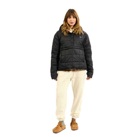 Campera Billabong Ride Puffer Anorak Negro