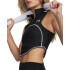 UA HeatGear Novelty Tank-BRN BLK-001
