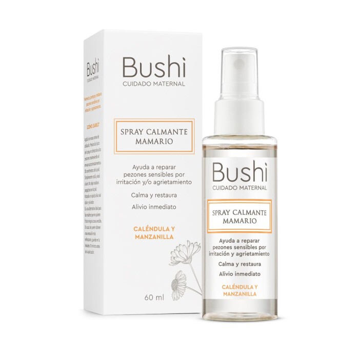 BUSHI SPRAY CALMANTE MAMARIO única