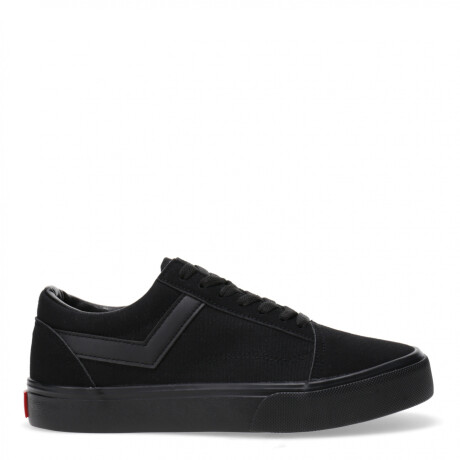 Old School Canvas Low Dama Black/Black