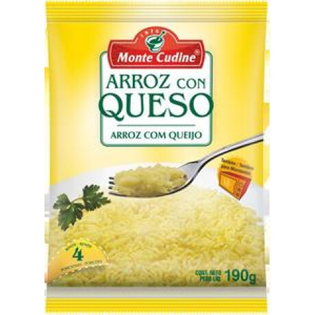 ARROZ SAB MONTE CUDINE 190G C/QUESO ARROZ SAB MONTE CUDINE 190G C/QUESO