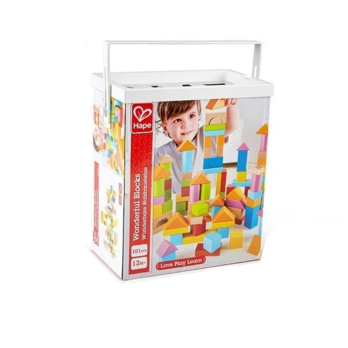 Puzzle de Madera 101 Bloques Hape 