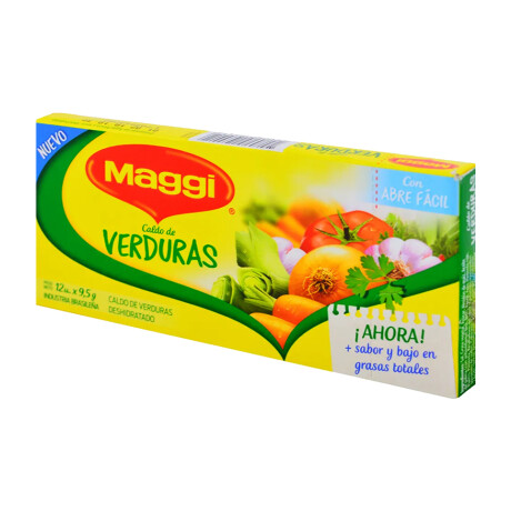 CALDOS MAGGI X 12 UN VERDURA CALDOS MAGGI X 12 UN VERDURA