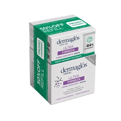 Dermaglos Facial Ultra Firmeza Noche 50 Grs. + Refill Dermaglos Facial Ultra Firmeza Noche 50 Grs. + Refill